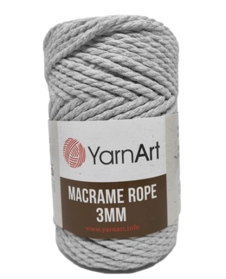 YarnArt MACRAME ROPE sznurek skręcany 3mm 756