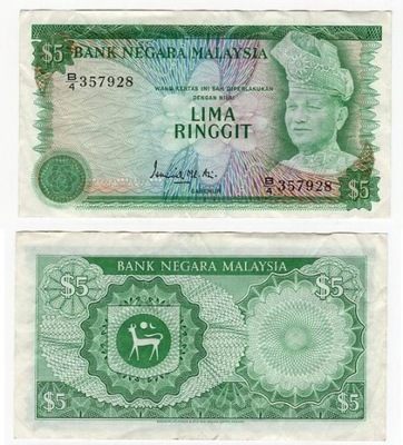 MALEZJA 1976 5 RINGGIT