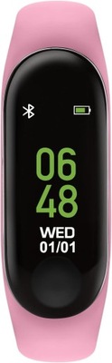 Smartwatch smartband Tikkers opaska zegarek różowy TKS01-0008