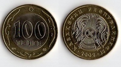 KAZACHSTAN 2002 100 TENGE