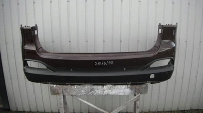 Kia sorento 3 iii 14-17 бампер задній + накладка фото №1