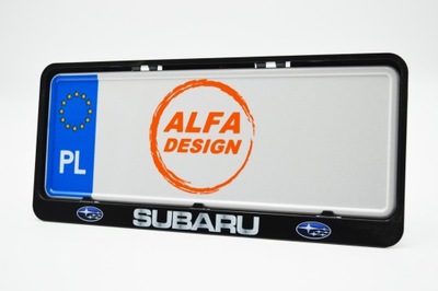 CUADROS PARA TABLICE DE REGISTRO SUBARU JDM  