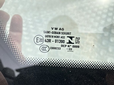 Стекло кузовная правая vw id.3 id 3 2022 r фото №1
