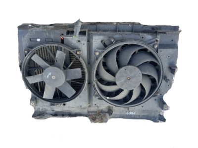 Комплект радиатор вентиляторы peugeot 807 2.2 hdi фото №1