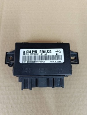 Opel insignia a 2010 модуль блок управления сиденье 13504323 фото №1