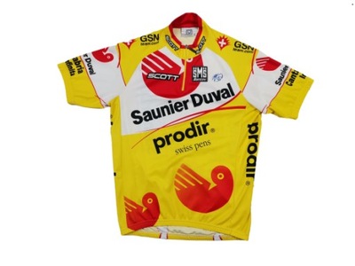 Santini Saunier Duval Scott Shirt Jersey Koszulka Rowerowa M