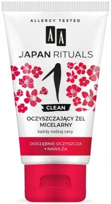 AA JAPAN RITUALS OCZYSZCZAJĄCY ŻEL MICELARNY