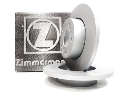 Zimmermann тормозные диски задняя vw golf v vi plus 256mm фото №1