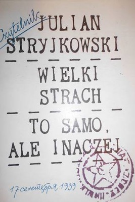 Wielki strach To samo ale inaczej - Stryjkowski