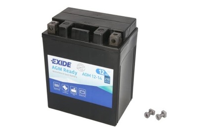 АККУМУЛЯТОР EXIDE 12V 14AH/210A P+