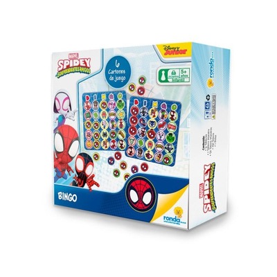 Shuffle Bingo Spidey CARTAMUNDI