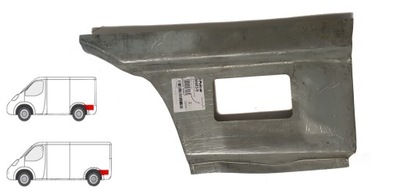 Vw t4 90- пороги поріг підкрилок ремкомплект крила l фото №1