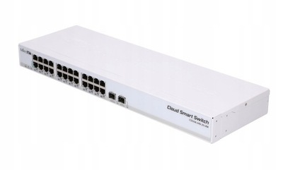 Switch zarządzalny MikroTik CSS326-24G-2S+RM 24x 1GbE 2x 10GbE SFP+