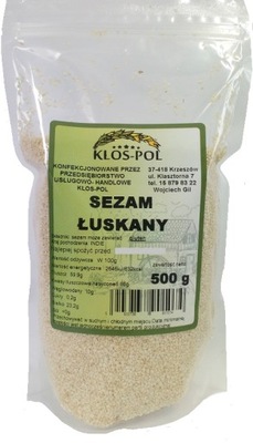 Sezam łuskany - 0,5 kg