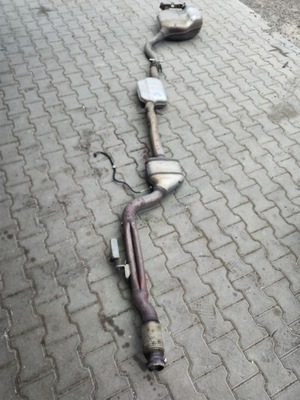 Выхлоп гаситель mercedes w205 2.0 cgi фото №1