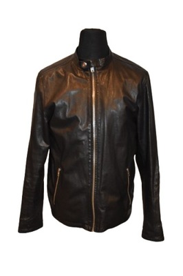 JACK JONES JJPRRICK BIKER JACKET SKÓRA KURTKA MĘSKA L