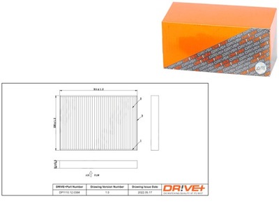 FILTER CABINS AUDI A4 ALLROAD B9 16- STA NDARD DRIVE+  