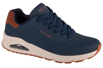Męskie buty sneakers - Skechers Uno - Suited On Air 183004-NVY r.39,5