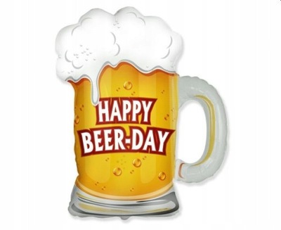 Balon foliowy 24 cale Kufel Happy Beer-Day