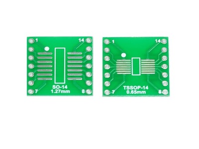 Adapter SO14 TSSOP14 na DIP14