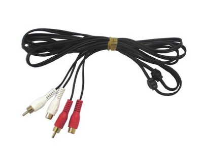 Przedłużacz 2*RCA 2,4m