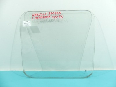 Стекло кузовная задняя левая gaz gazelle фото №1
