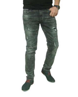 Y-TTO JEANSY SLIM FIT pas 90cm 32/34-9293