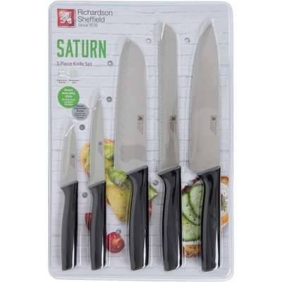 ZESTAW 5 NOŻY KUCHENNYCH RICHARDSON SHEFFIELD SATURN 5 sztuk