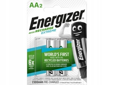 ENERGIZER AKUMULATORKI Extreme AA HR6/2 2300mAh