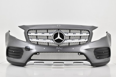 Mercedes gla x156 156 lift amg 2017- бампер передній фото №1
