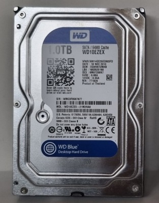 DYSK HDD WD BLUE 1000GB 1TB