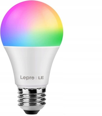 ŻARÓWKA LED SMART E27 9W 806LM WIFI RGB SMARTLIFE