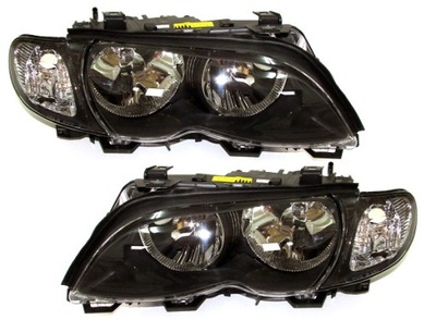 JUEGO FAROS + LUCES DIRECCIONALES BMW 3 (E46), SDN/KOMBI, 2001-2005  