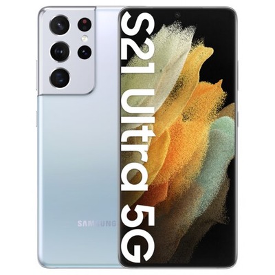 Smartfon Samsung Galaxy S21 Ultra 12 GB / 128 GB 5G srebrny