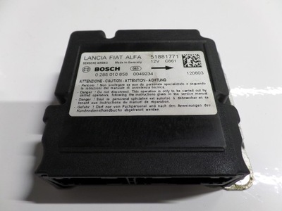 Fiat doblo ii модуль подушок повітряних фото №1