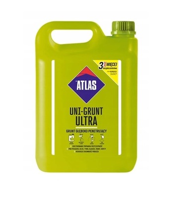 ATLAS UNIGRUNT ULTRA 4KG (GŁĘBOKO PENETRUJĄCY)