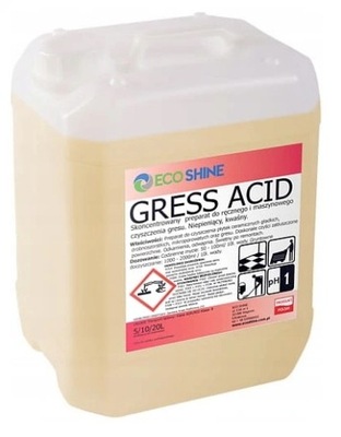 GRESS ACID 5L - Koncentrat do gresu po remontach