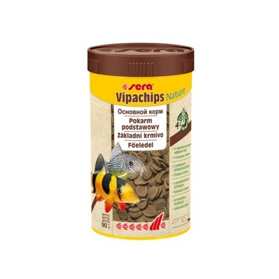 SERA Vipachips Nature 250ml - pokarm dla ryb dennych