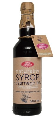 Naturalny syrop z czarnego bzu Samo Zdrowie 500 ml