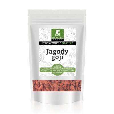 Jagody goji suszone 250g Pan zdrówko