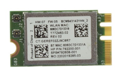 Karta sieciowa WIFI Broadcom BCM943142YHN_2 SPS 792608-001 792200-001 HP