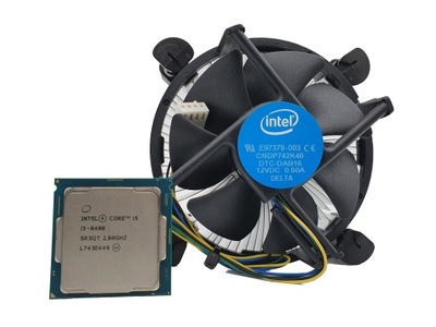 iNTEL CORE i5-8400 +cooler/pasta i5 8400 F LGA 1151 PROCESOR GW