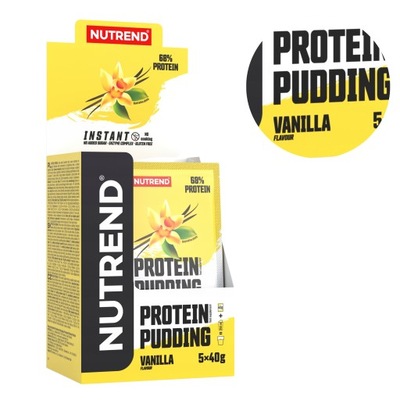 Protein pudding 5x40g HIGH PROTEIN WANILIA