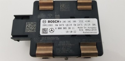 Mercedes w177 w205 cla радар датчик a0009053011 фото №1