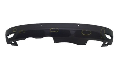 Renault scenic 4 iv 16- спойлер накладка бампера фото №1