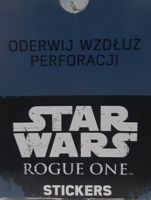 Star Wars Rogue One Naklejki