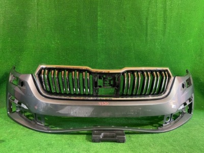 Бампер передний перед skoda kodiaq lift фото №1