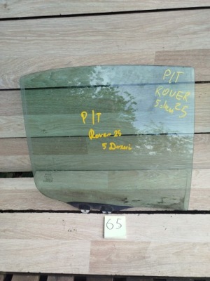 Стекло боковая дверь правый задняя rover 25 5d фото №1