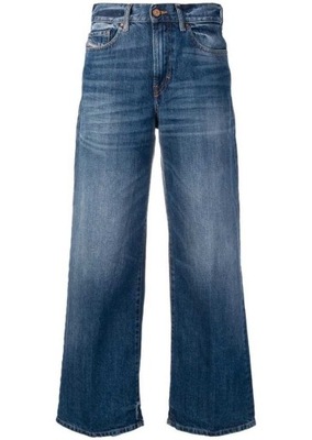 DIESEL jeansy niebieskie regular straight r. XS