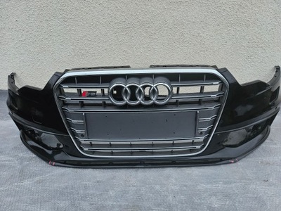 Audi a6 s6 4g0 бампер перед решітка радіатора s6 фото №1